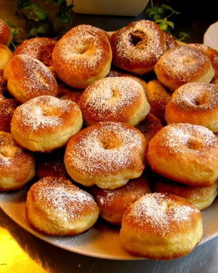 Рецепт теста на пончики