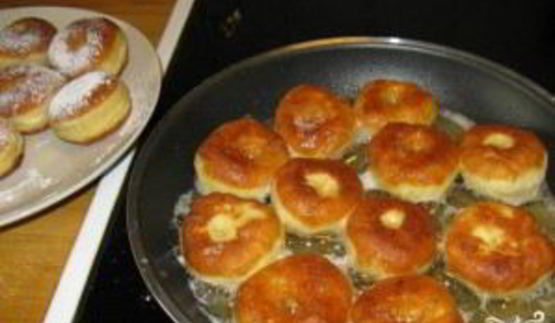 тесто на пончики