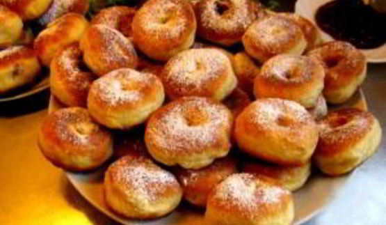 тесто на пончики