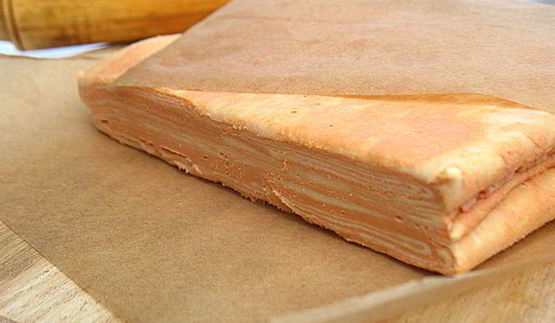 томатное слоеное тесто