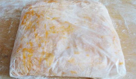 томатное слоеное тесто