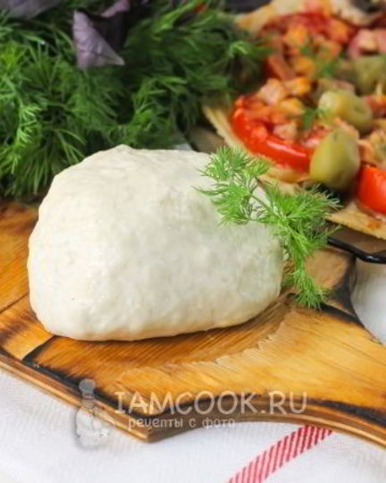 Рецепт тонкого теста для тонкой итальянской пиццы