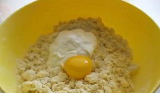 творожное тесто с абрикосами