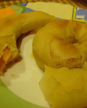 Вытяжное тесто Улитка с начинкой