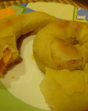 Вытяжное тесто Улитка с начинкой