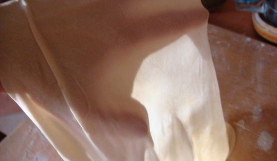 вытяжное тесто улитка с начинкой