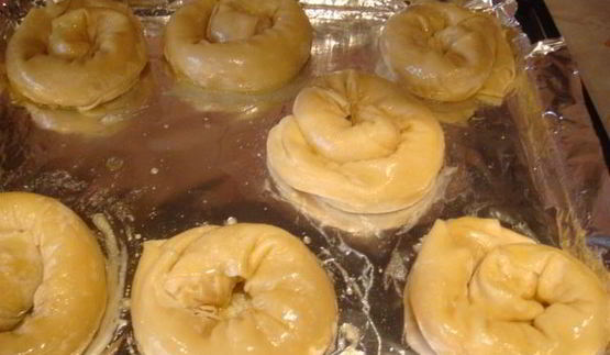 вытяжное тесто улитка с начинкой