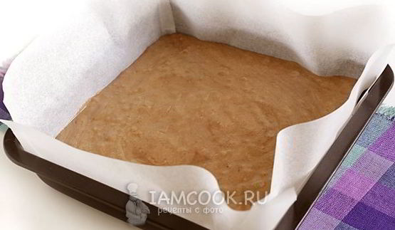 бисквит с шоколадной пастой