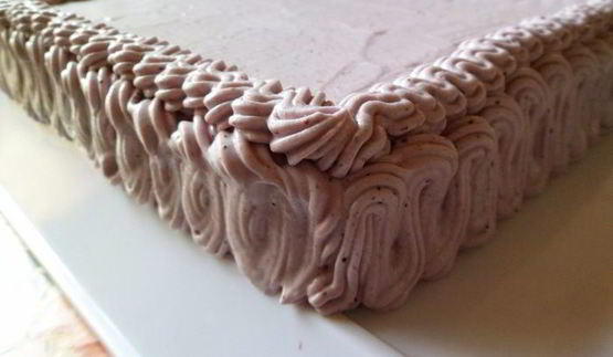 чеpнично-клубничный торт из печенья