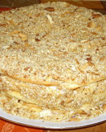 Рецепт домашнего наполеона