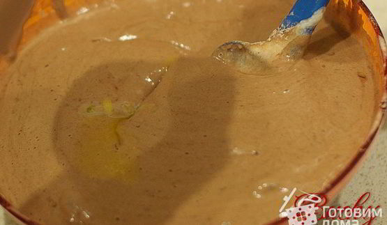 грушевый торт со взбитыми сливками