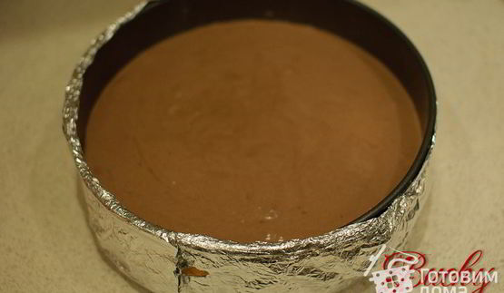 грушевый торт со взбитыми сливками