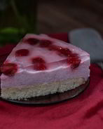 Йогуртовый торт с вишней