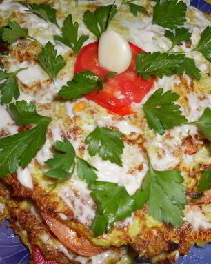 Кабачковый тортик