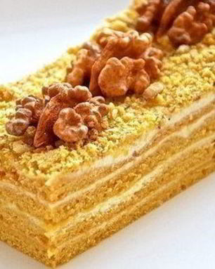 Классический торт Медовый со сметанным кремом