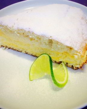 Кокосово-лаймовый торт