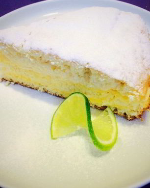 Кокосово-лаймовый торт