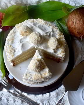 Кокосовый торт Кокосовое облако