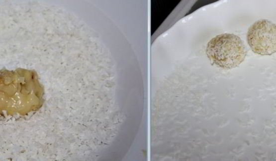 кокосовые шарики рафаэлло