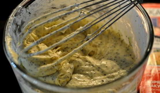 лимонно-маковый торт