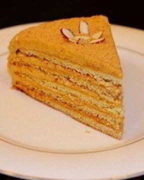 Медовик со сгущенкой