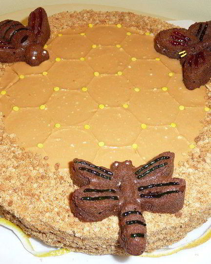 Рецепт медового торта