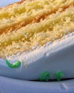 Многослойный лимонный торт