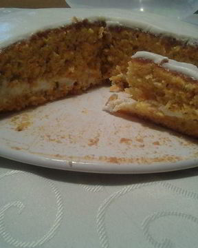 Морковно-ореховый торт