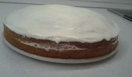 морковно-ореховый торт