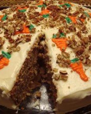 Морковный торт со сливочным кремом