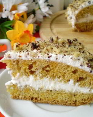 Морковный торт