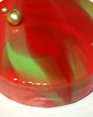 Муссовый торт Малина-фисташка