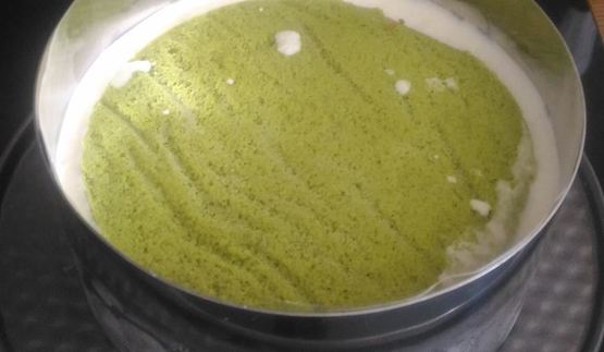 муссовый торт малина-фисташка