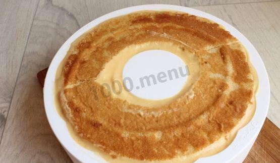 муссовый торт с манго и шоколадом