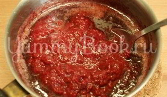 муссовый торт вишня с шоколадом