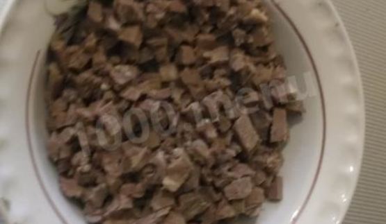 мужской каприз торт салат