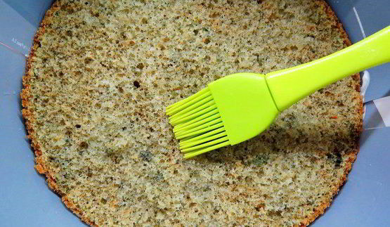 мятный торт с клубникой