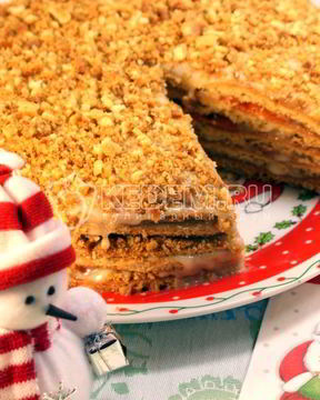 Новогодний торт Каприз