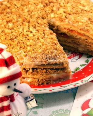 Новогодний торт Каприз