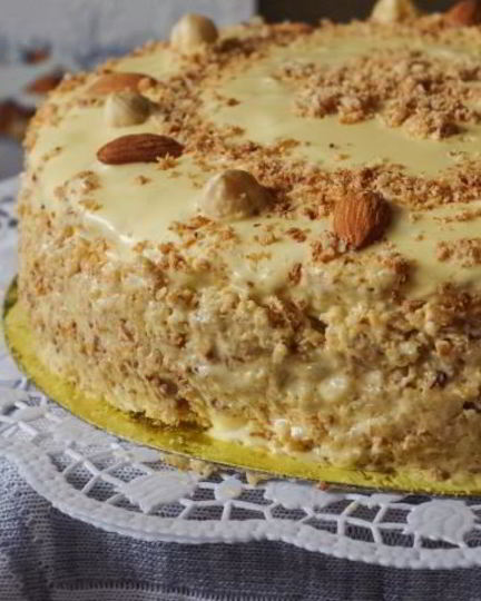 Рецепт орехового торта