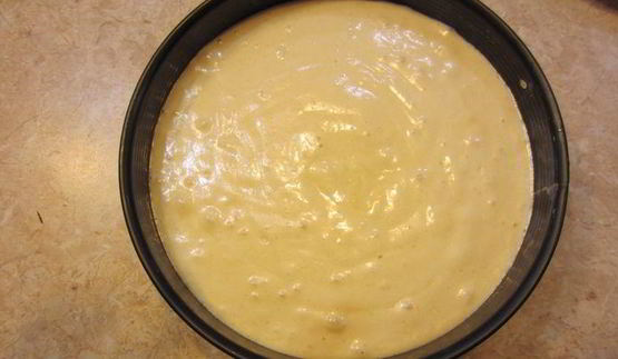 перевернутый апельсиновый торт