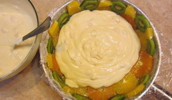 перевернутый апельсиновый торт