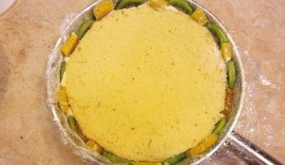 перевернутый апельсиновый торт