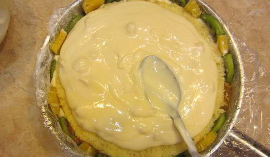 перевернутый апельсиновый торт