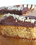 Постный апельсиновый бисквит