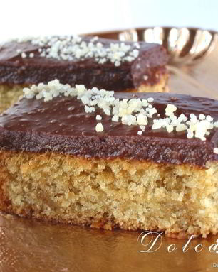 Постный апельсиновый бисквит