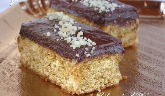 постный апельсиновый бисквит