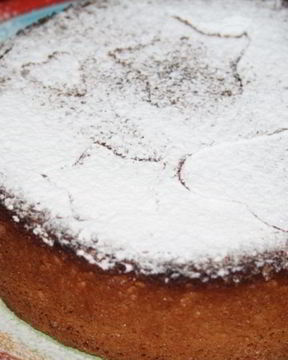 Простой бисквит с апельсиновой цедрой