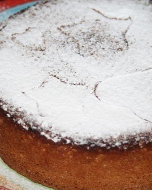 Простой бисквит с апельсиновой цедрой