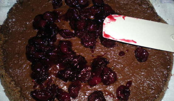 рулетоторт с шоколадным муссом